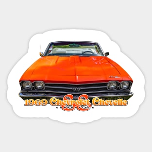 1969 Chevrolet Chevelle SS Convertible Sticker